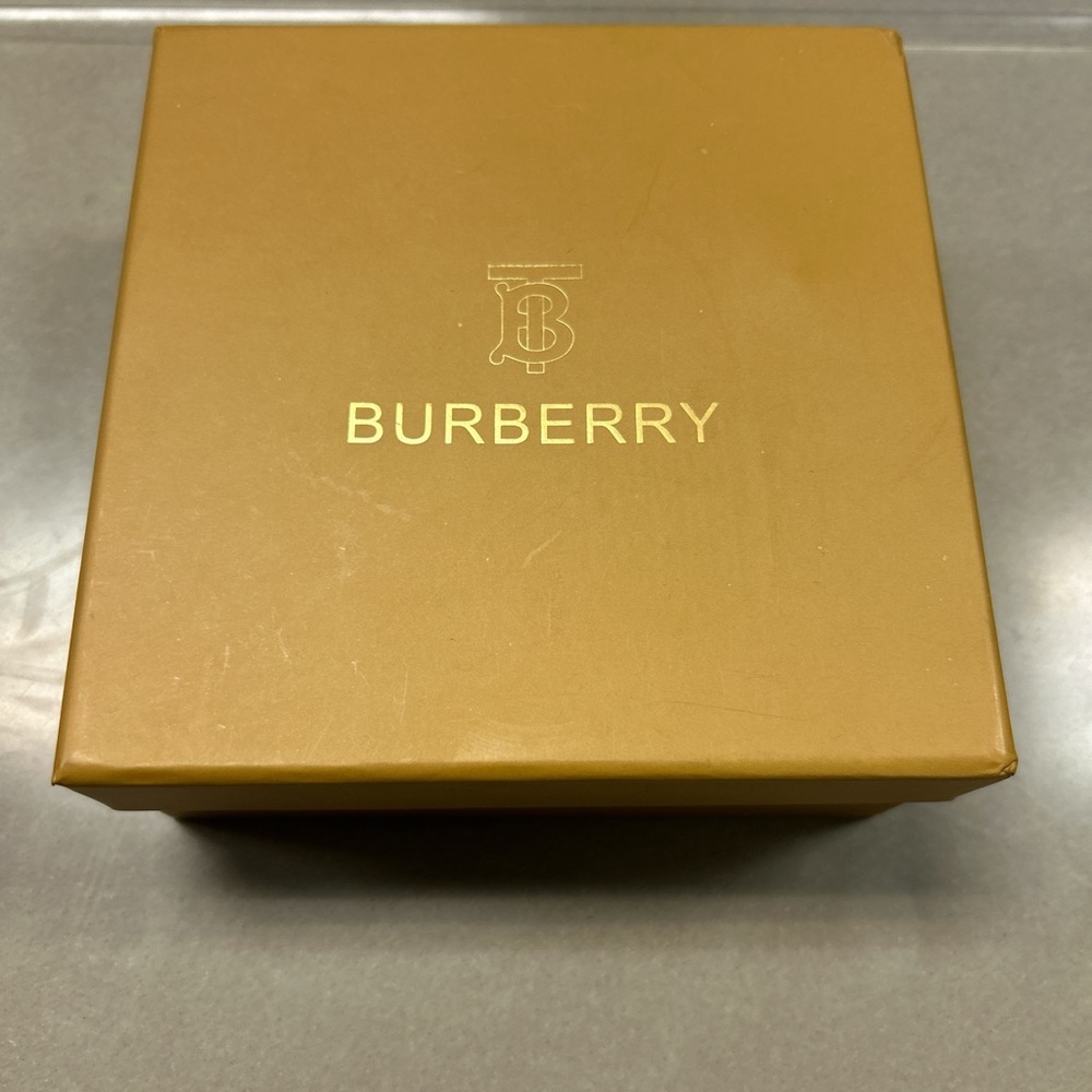 Burberry belt 
Thin Reversible Check TB